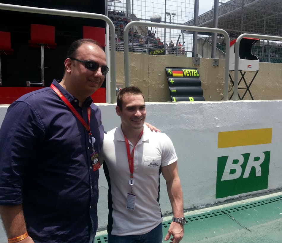 Zanetti rouba a cena em Interlagos e fala sobre atentados na França