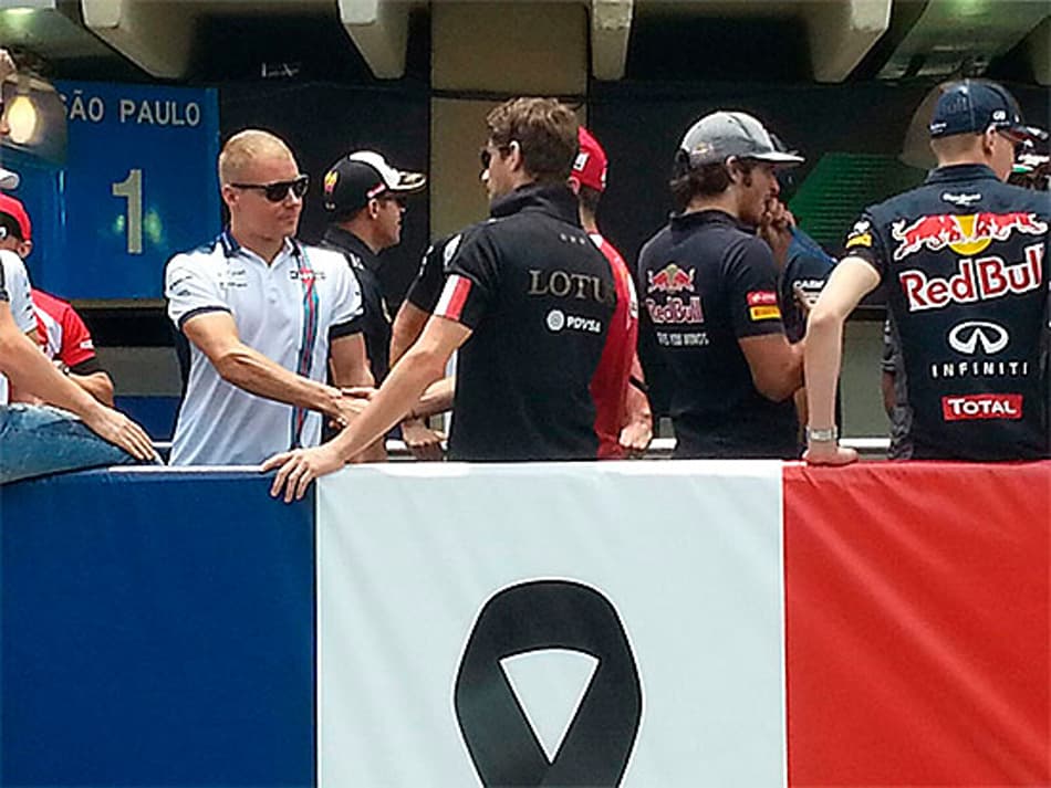 Francês Romain Grosjean pontua e fala em "fim de semana emocional"