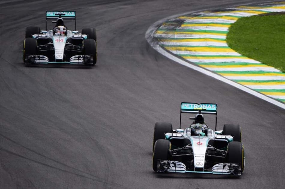 Em corrida sem muitas emoções, Rosberg vence a segunda prova consecutiva no Brasil