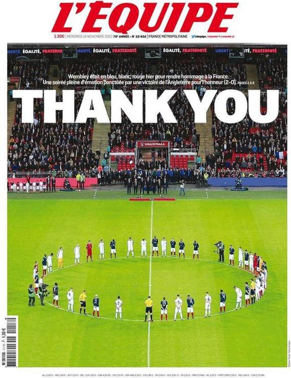 capa L'Équipe (Foto: Reprodução)