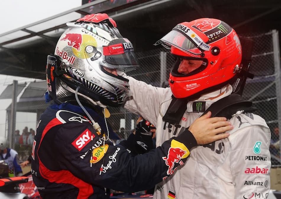 Vettel dedica sua vitória na Race of Champions ao amigo Schumacher