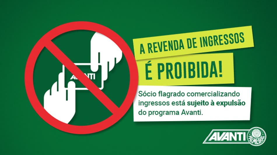 Palmeiras pune sócios-torcedores que revendem ingresso para a decisão