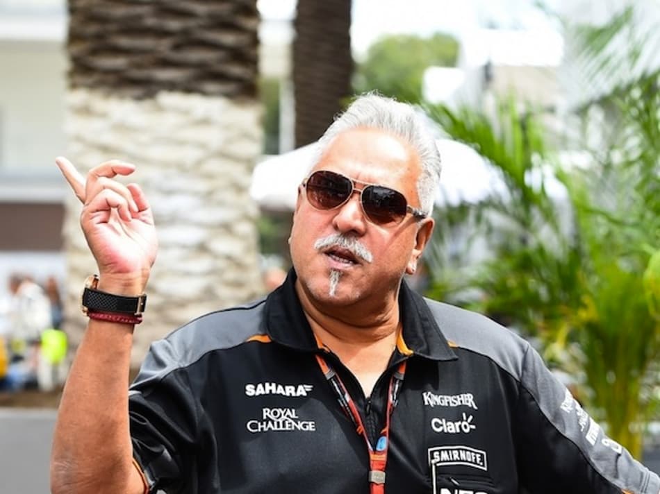 Justiça pode impedir Vijay Mallya de comparecer às corridas