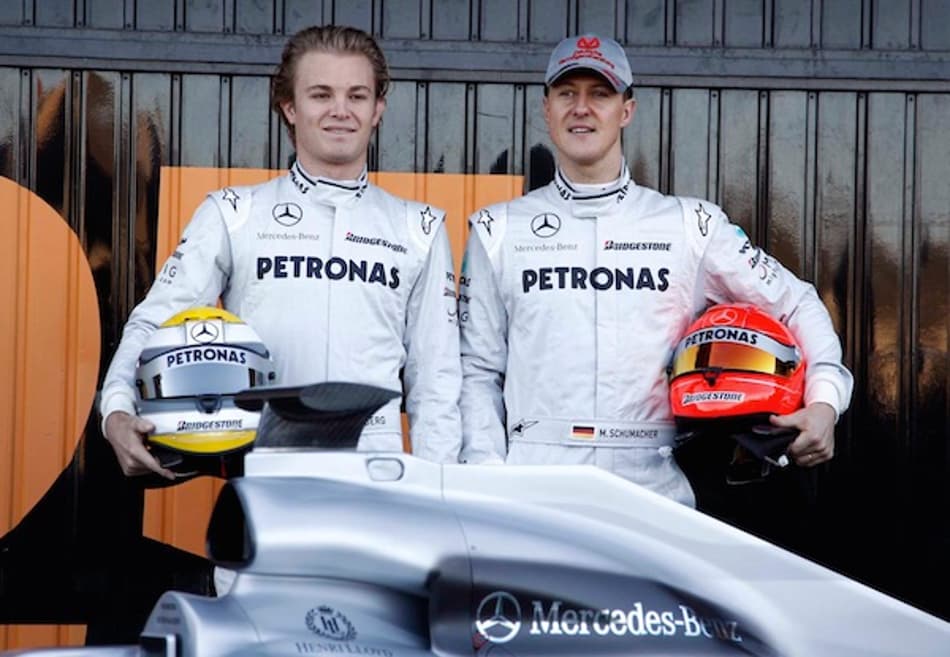 Rosberg: “O que aprendi com Schumacher me ajudou a conquistar o título mundial”