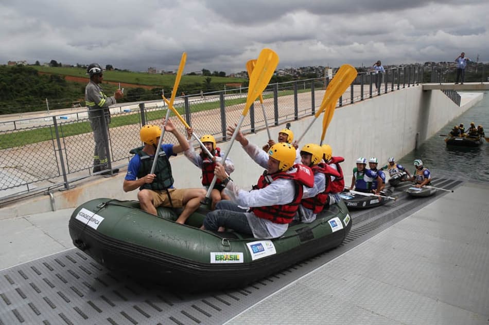 Circuito de Canoagem Slalom é inaugurado no Rio de Janeiro
