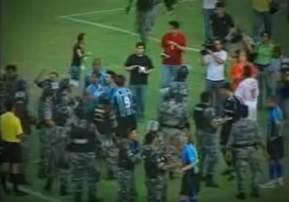Batalha dos Aflitos (reprodução de TV)