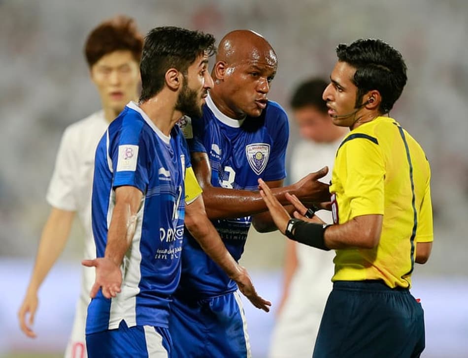 Hoje no Catar, zagueiro Domingos esteve em campo pelo Grêmio na Batalha dos Aflitos (Foto: Divulgação)