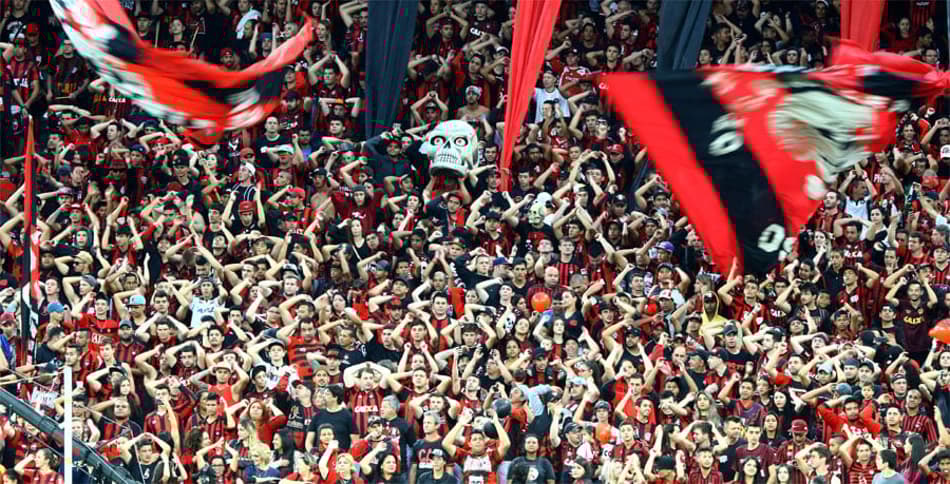 FOTOS – Confira as imagens da goleada do Atlético-PR sobre o Flamengo