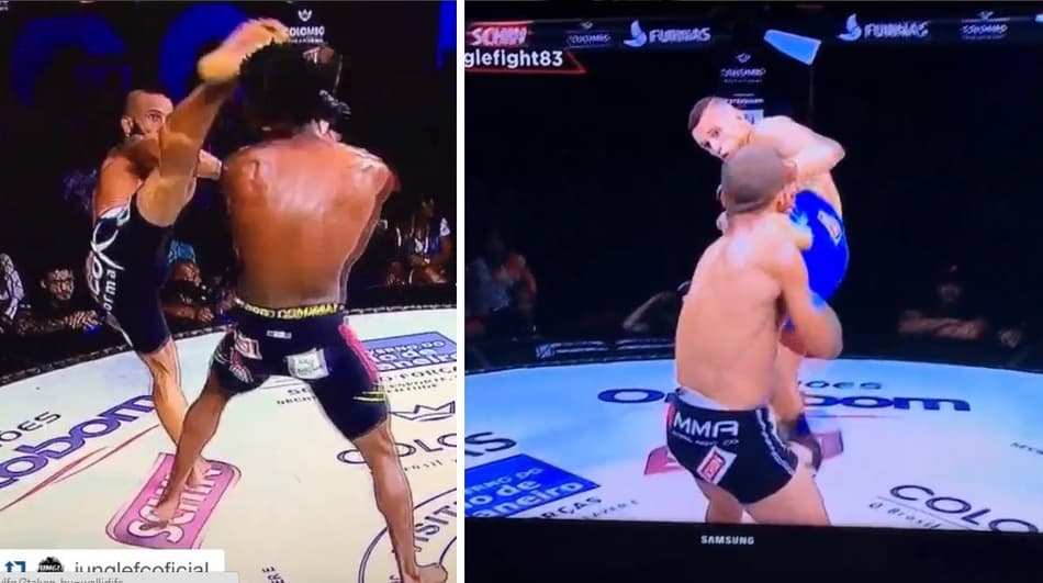Vídeo: reveja nocautes com chutes espetaculares no Jungle Fight 83