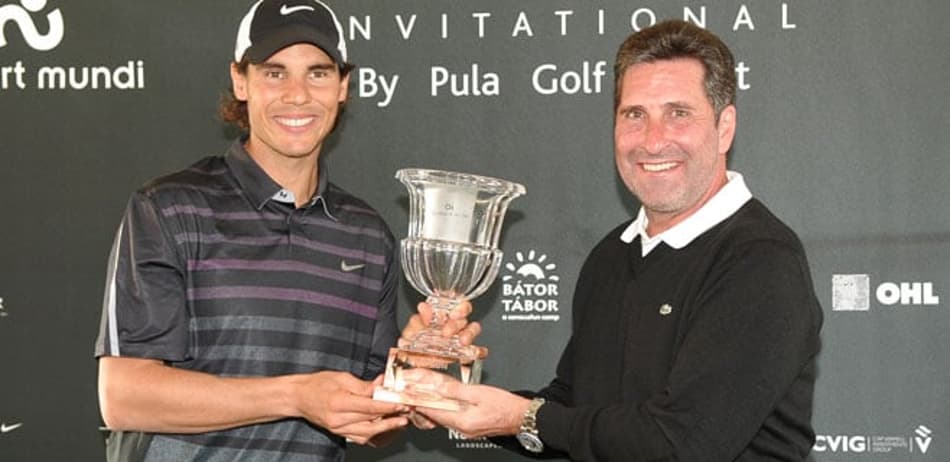 Nadal ganha próprio torneio de beneficente de golfe em Mallorca