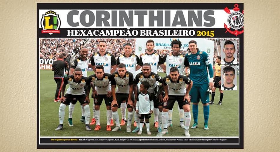 Trocas de cartela por pôster do hexa do Timão começam nesta quarta