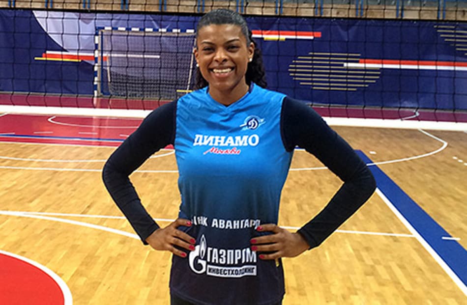 Fernanda Garay é anunciada pelo Dinamo Moscou (Foto: Divulgação)