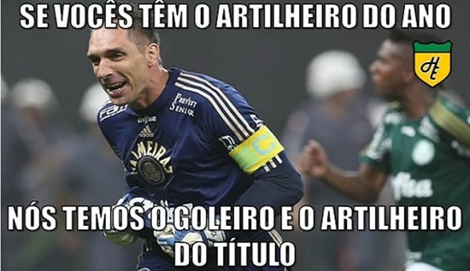 Humor: Os melhores memes do título do Palmeiras