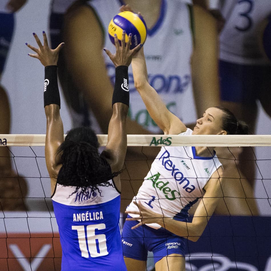 Rexona venceu o Pinheiros (Foto: Márcio Rodrigues/MPIX)