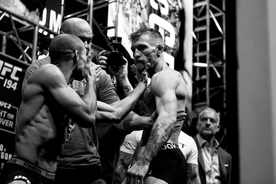 José Aldo encara Conor McGregor no UFC 194 (FOTO: Reprodução))