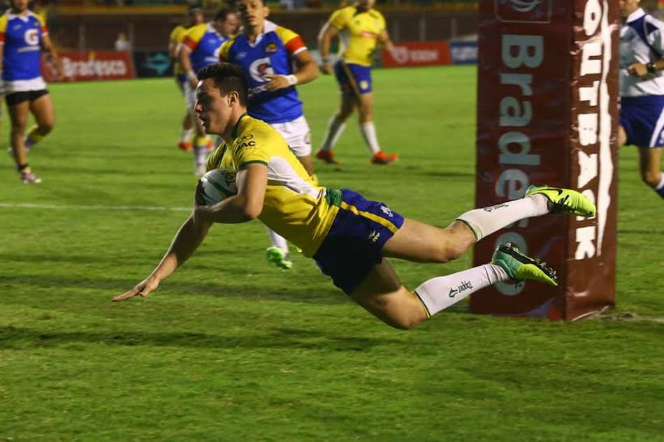 Rúgbi: Brasil goleia a Colômbia e se mantém na elite sul-americana