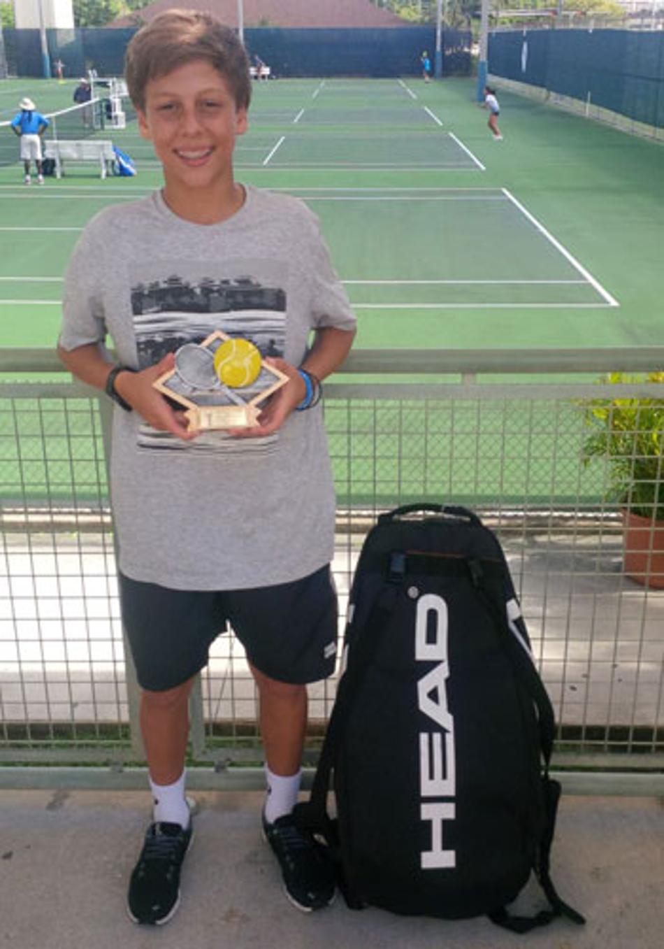 Pedro Boscardin é campeão de preparatório para o Orange Bowl