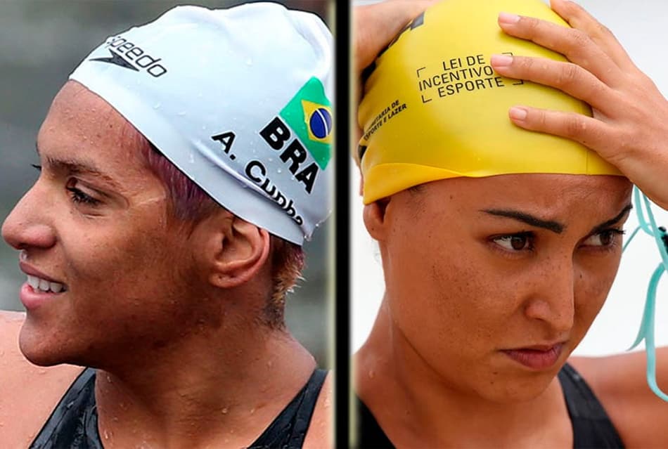 Ana Marcela Cunha e Poliana Okimoto