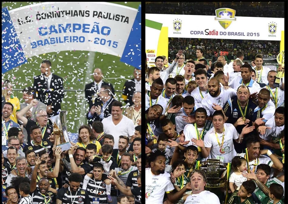 Corinthians e Palmeiras (foto:Ari Ferreira/LANCE!Press)