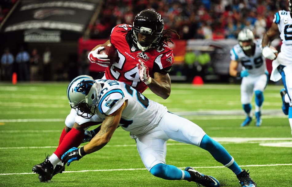 Panthers x Atlanta Falcons (Foto:Scott Cunningham / GETTY IMAGES NORTH AMERICA / AFP)
