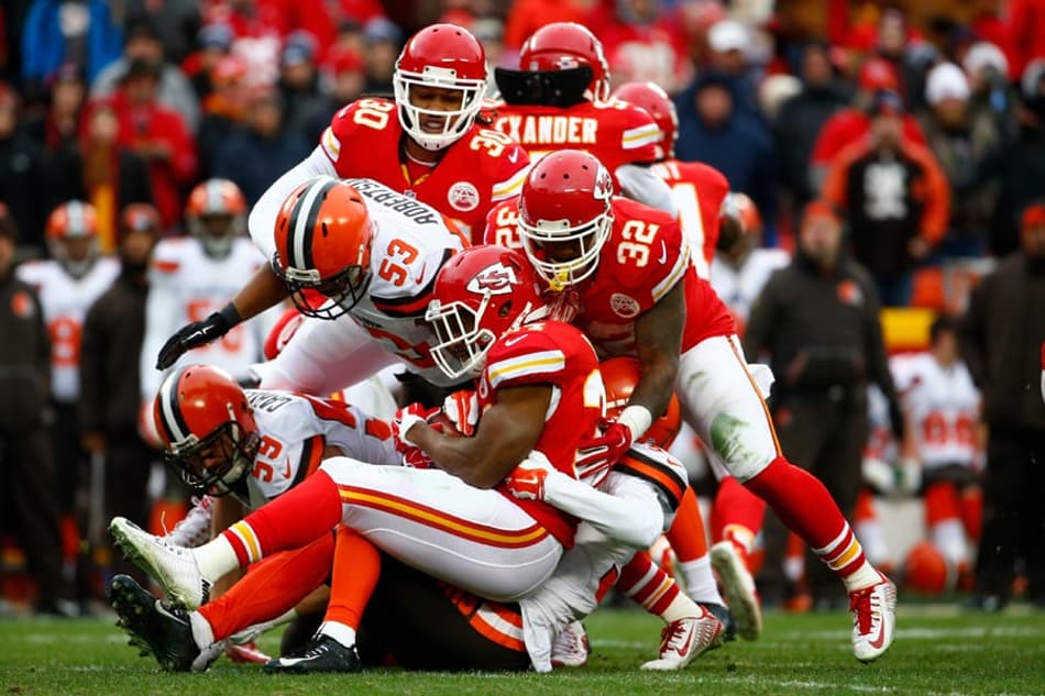 CLEVELAND - BROWNS - V - KANSAS - CITY - CHIEFS (foto:PETER AIKEN / GETTY IMAGES NORTH AMERICA / AFP)