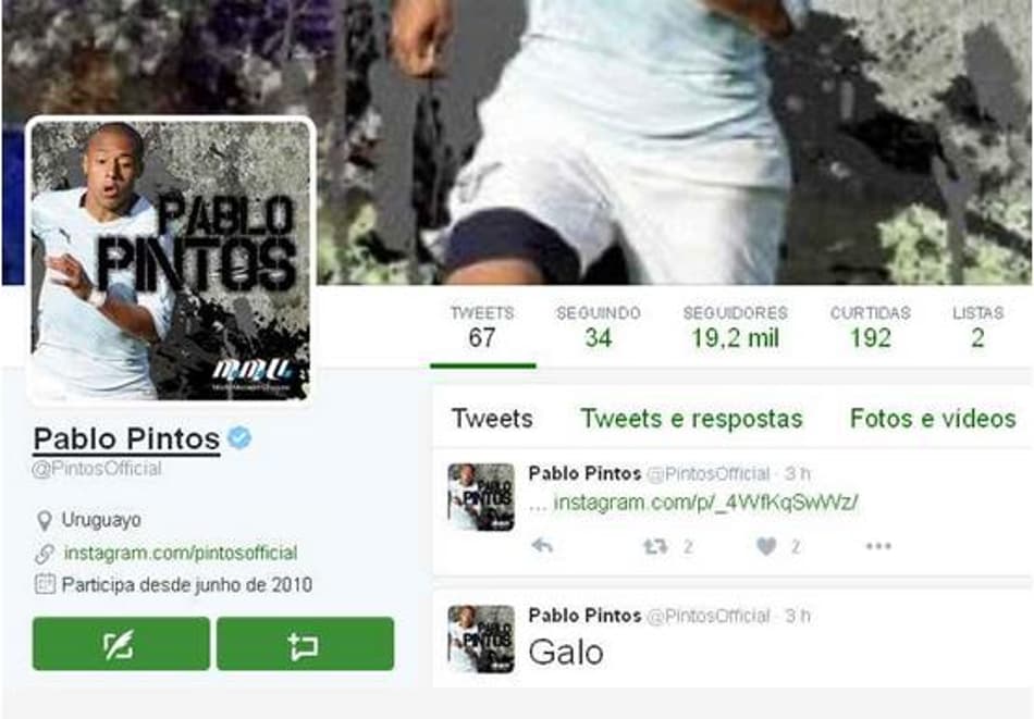 Uruguaio posta palavra 'galo', mas acerto com Atlético-MG é negado