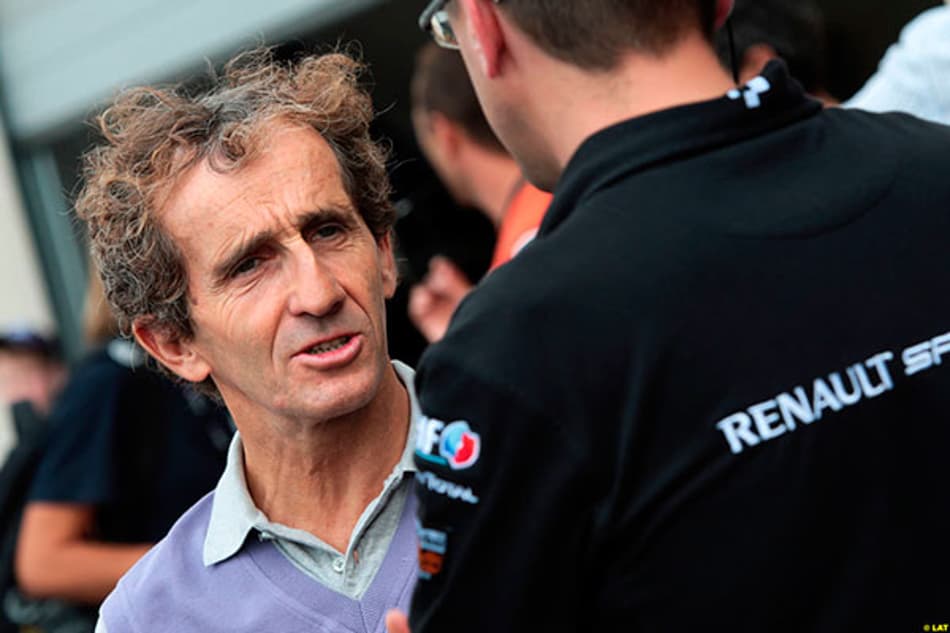 Alain Prost é cotado para ser chefe de equipe da Renault