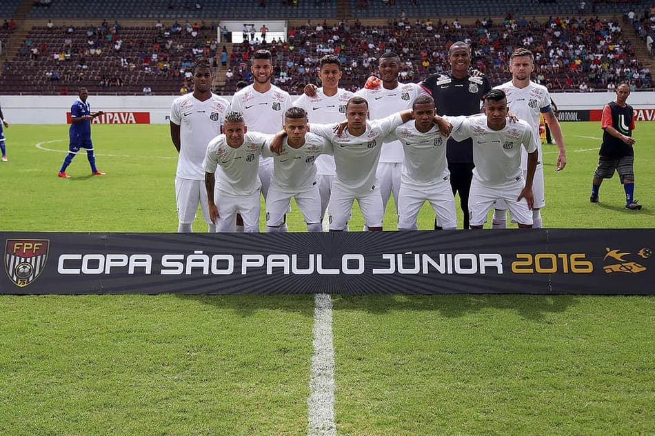 Santos mira evolução e liderança do seu grupo na sequência da Copinha