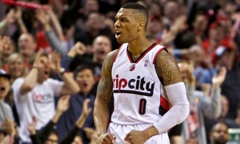 Sob comando de Lillard, Blazers vence primeira contra o Warriors