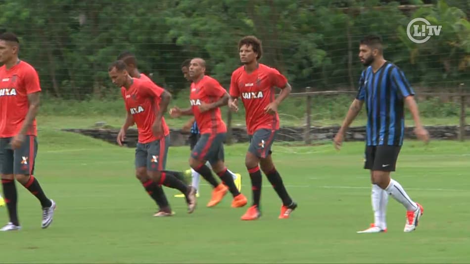 Aprovado! Titulares jogam bem e Fla vence jogo-treino com facilidade