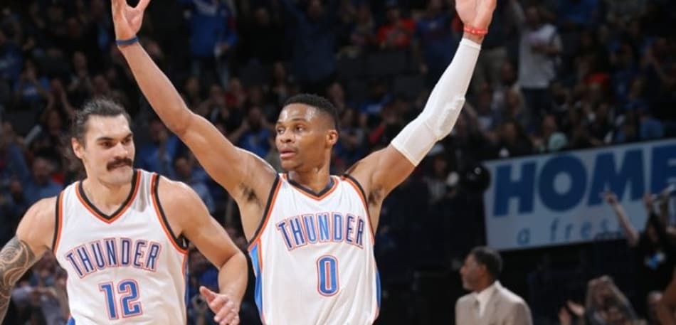 Thunder passa pelo Timberwolves com triplo duplo de Westbrook