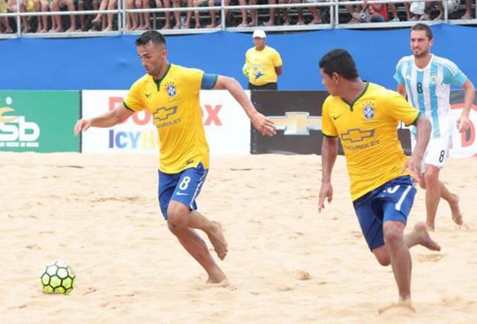 Brasil x Argentina - Sul-Americano de Beach Soccer