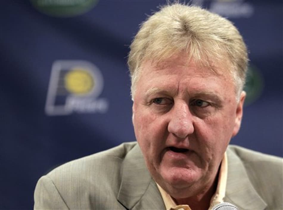 Larry Bird admite preocupação com momento ruim do Indiana Pacers