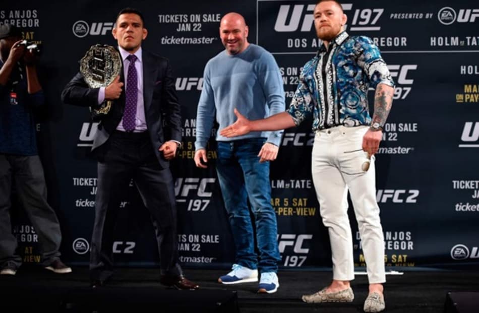 Dos Anjos: ‘McGregor não luta mais nos penas. Quer parar como campeão’
