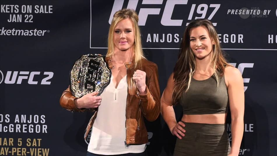 Vida que segue! Holm 'esquece' Ronda e elogia Miesha Tate: 'Perigosa'