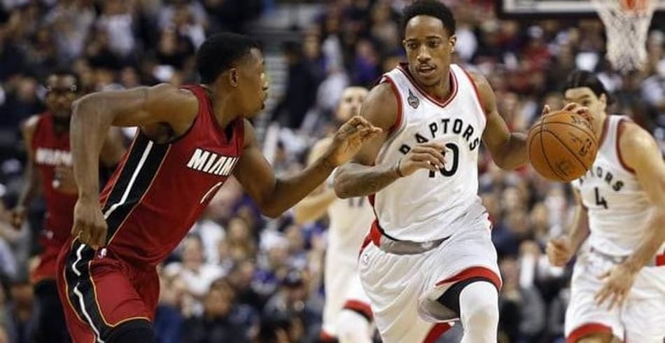 NBA: Raptors vence Heat e encosta na ponta da conferência Leste