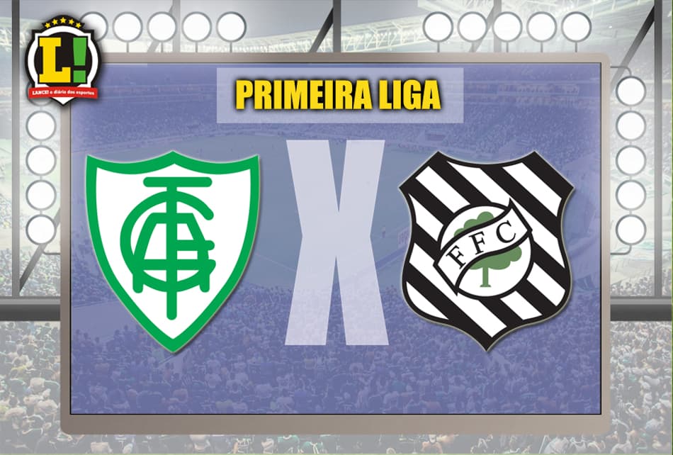 AO VIVO! América-MG e Figueirense entram em campo pela Primeira Liga