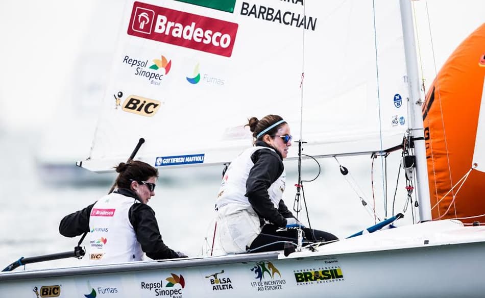 Fernanda e Ana (Foto: Divulgação/Pedro Martinez/Sailing Energy)