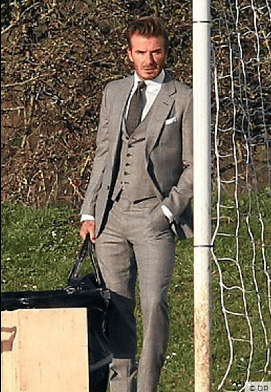 ‘Na beca’: David Beckham é pura elegância em ensaio para a Adidas