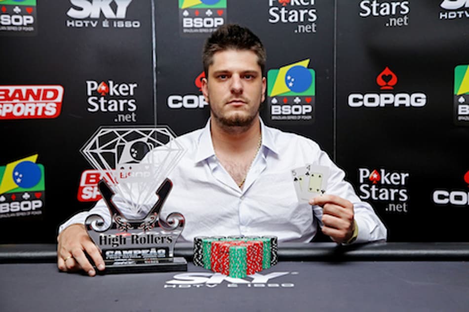 BSOP São Paulo: Luiz Duarte é o grande campeão do High Roller