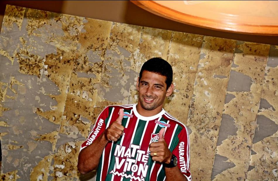 Diego Souza foi anunciado pelo Fluminense como reforço para a temporada