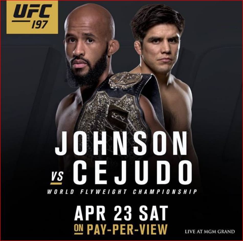 Demetrious Johnson defende cinturão contra Henry Cejudo em abril