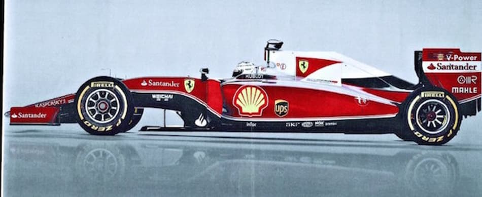 Inspirada nos anos 70, nova Ferrari carrega faixa branca