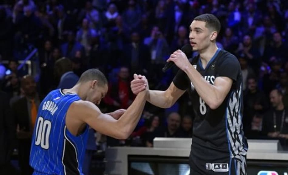 Bicampeão do Concurso de Enterradas, Zach LaVine elogia atuação de Aaron Gordon
