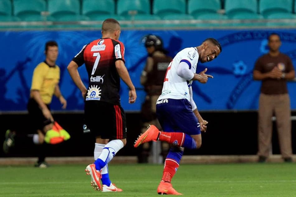 Lateral Hayner valoriza triunfos do Bahia pelo Estadual e Copa do Nordeste