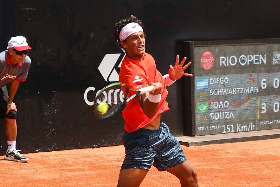 Feijão é eliminado na estreia do Aberto do Rio e cairá no ranking