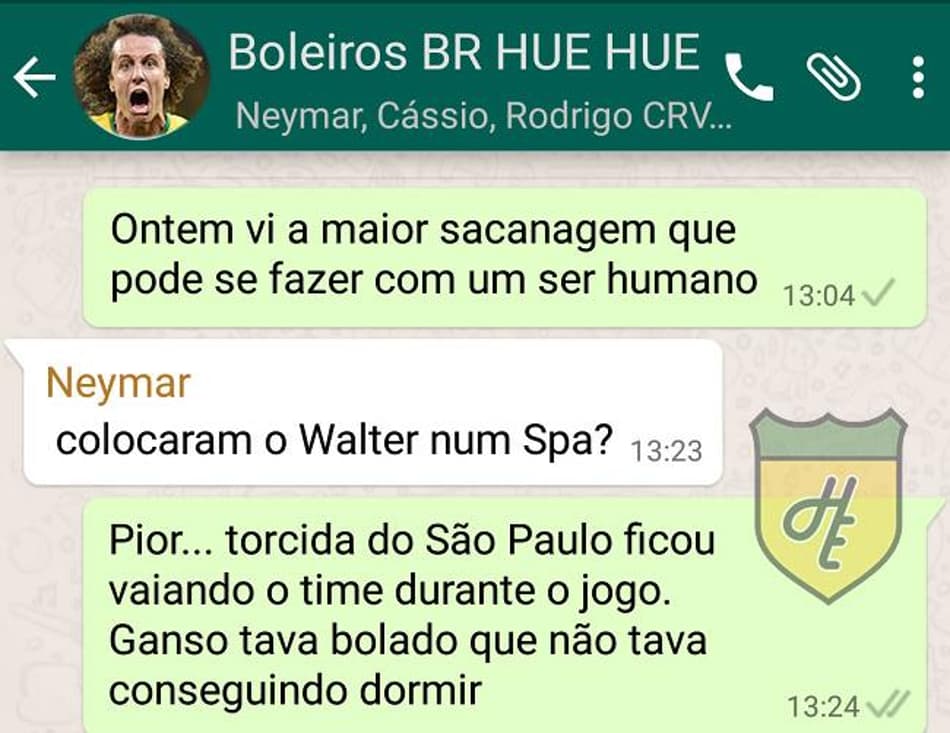 Humor Esportivo! WhatsApp da Zoeira: a resenha dos boleiros após os clássicos e Libertadores