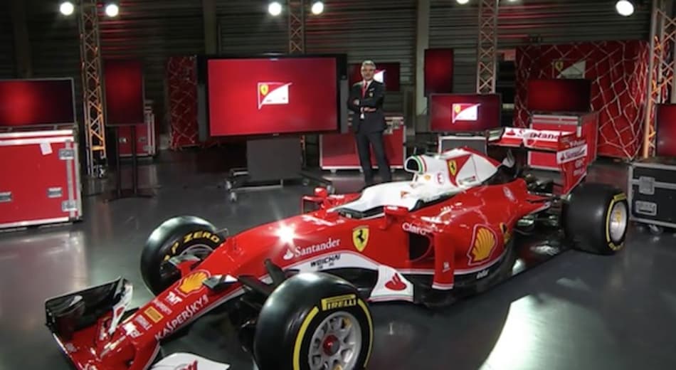 Ferrari apresenta carro para temporada 2016