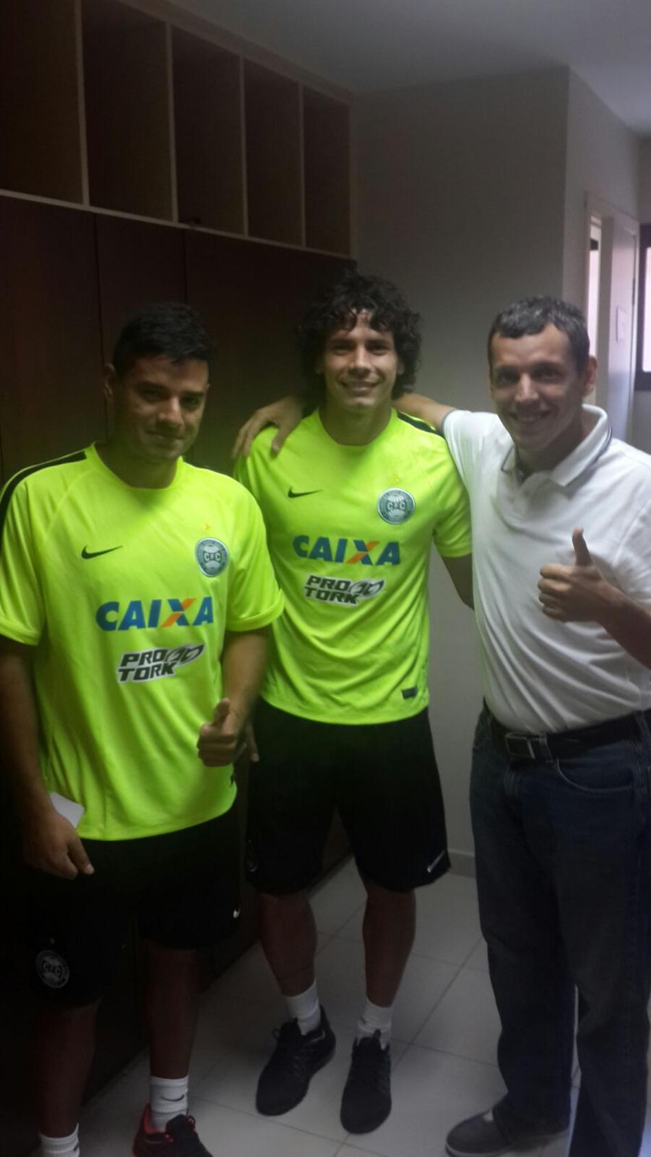 Reforços paraguaios já estão no Coritiba