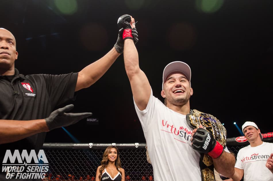 Marlon Moraes coloca título e invencibilidade em jogo no WSOF 28